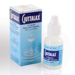 Guttalax 7,5 Mg/ml Per Stitichezza Occasionale Gocce Orali 15 Ml - Farmaci per stitichezza e lassativi - 020949020 - Guttalax...