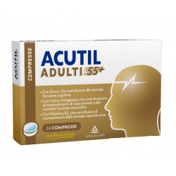 Acutil Adulti 55+ Integratore Per Il Benessere Mentale 24 Compresse - Integratori e alimenti - 984177713 - Acutil - € 16,62