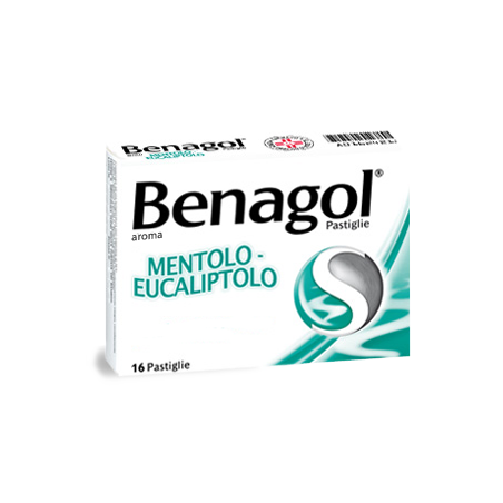 Benagol Aroma Mentolo - Eucaliptolo 16 Pastiglie Benagol - 1 Benagol Aroma Mentolo - Eucaliptolo 16 Pastiglie Benagol - 1