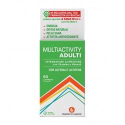 Multiactivity Adulti Integratore Multivitaminico 60 Compresse - Vitamine e sali minerali - 903706149 - Chemist's Research - €...