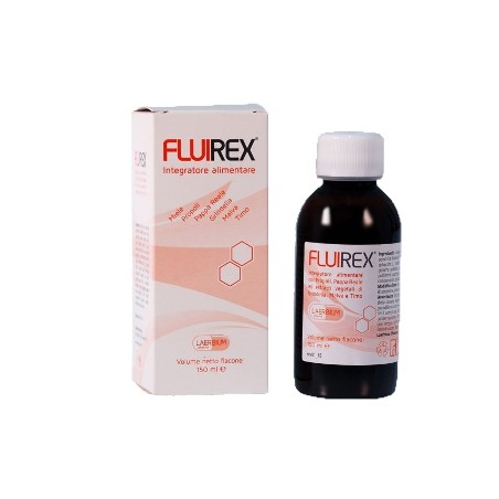 Laerbium Pharma Fluirex 150 Ml - Integratori per apparato respiratorio - 905599167 - Laerbium Pharma - € 13,91