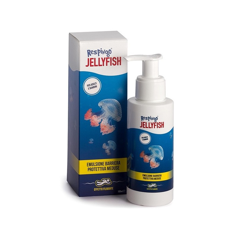 Sanifarma Respingo Spray Jellyfish 100 Ml Spray Protettivo Effetto Barrirera Meduse - Trattamenti per dermatite e pelle sensi...