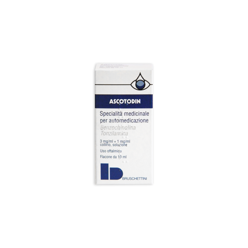 Bruschettini Ascotodin 3 Mg/ml + 1 Mg/ml Collirio, Soluzione - Disinfettanti oculari - 014137020 - Bruschettini - € 9,25