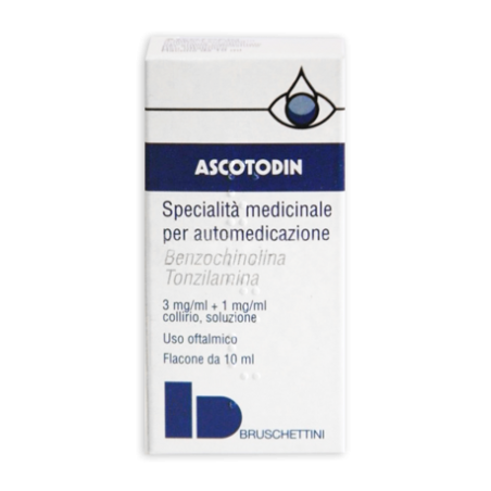 Bruschettini Ascotodin 3 Mg/ml + 1 Mg/ml Collirio, Soluzione - Disinfettanti oculari - 014137020 - Bruschettini - € 9,25
