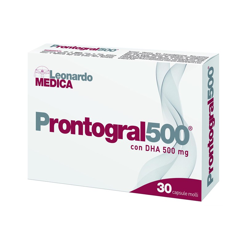 Leonardo Medica Prontogral500 30 Capsule - Integratori prenatali e postnatali - 984321998 - Leonardo Medica - € 24,13