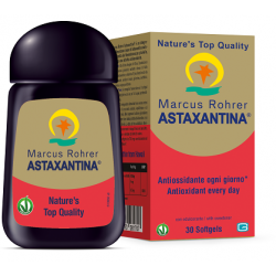Marcus Rohrer Astaxantina Integratore Antiossidante 30 Softgels - Integratori antiossidanti e anti-età - 984657698 - Marcus R...
