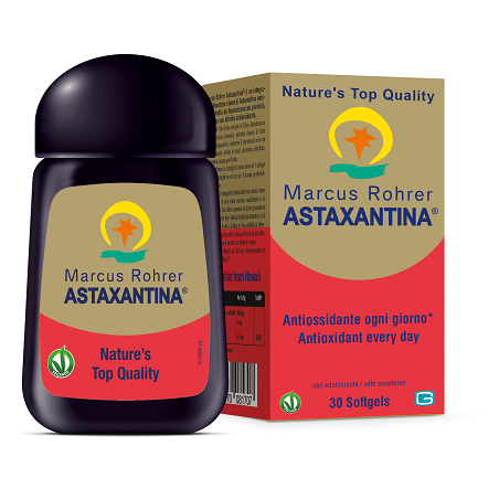 Marcus Rohrer Astaxantina Integratore Antiossidante 30 Softgels - Integratori antiossidanti e anti-età - 984657698 - Marcus R...