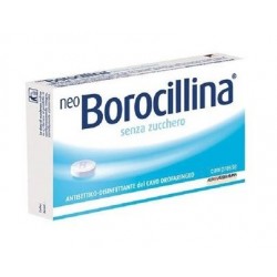NeoBorocillina Mal di Gola 16 Pastiglie Senza Zucchero - Farmaci per mal di gola - 022632145 - Neoborocillina - € 5,44