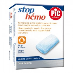 Pikdare Tampone Emostatico Sterile Stop Hemo 5 Tamponi - Prodotti per la cura e igiene del naso - 902908615 - Pikdare
