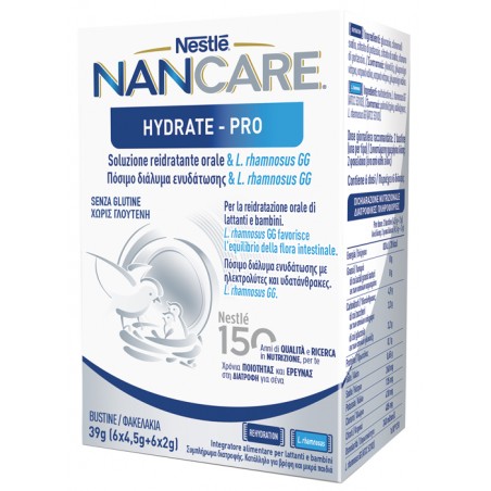 Nestle' Italiana Nestle' Nancare Hydrate Pro Bustine 6 X 4,5 G + 6 X 2 G Nestle' Italiana - 1 Nestle' Italiana Nestle' Nancare Hydrate Pro Bustine 6 X 4,5 G + 6 X 2 G Nestle' Italiana - 1