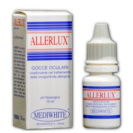 Mediwhite Allerlux Gocce Oculari 10 Ml - Occhi rossi e secchi - 903786150 - Mediwhite - € 11,41