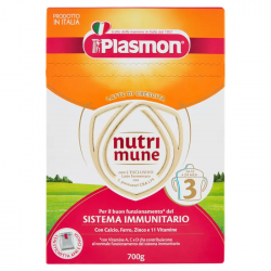 Plasmon Nutrimune Latte Stage 3 In Polvere 700 G - Latte in polvere e liquido per neonati - 975437690 - Plasmon