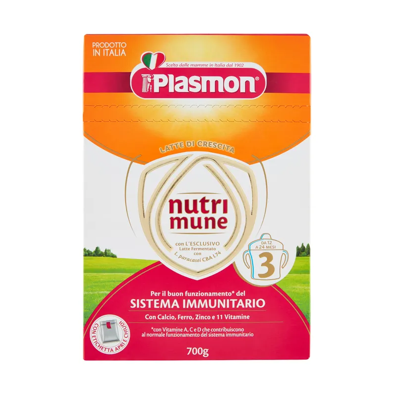 Plasmon Nutrimune Latte Stage 3 In Polvere 700 G - Latte in polvere e liquido per neonati - 975437690 - Plasmon - € 14,48