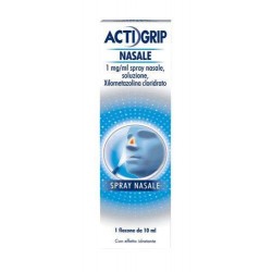 Actigrip Spray Nasale Decongestionante Con Effetto Idratante 10 Ml - Decongestionanti nasali - 040282016 - Actigrip - € 5,28
