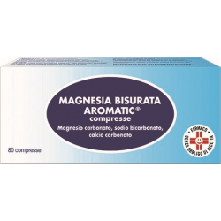 Pfizer Italia Magnesia Bisurata Aromatic 80 Compresse - Farmaci per bruciore e acidità di stomaco - 005781048 - Pfizer Italia...
