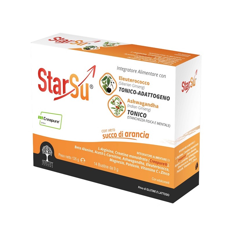Treelife Pharma Starsu' 14 Bustine - Integratori per concentrazione e memoria - 982696092 - Treelife Pharma - € 14,92