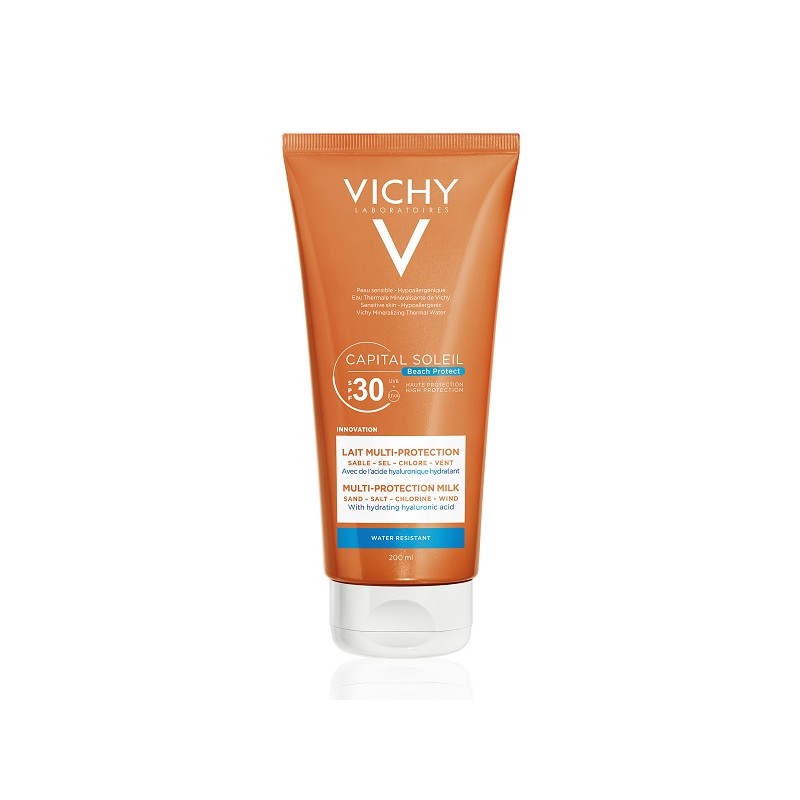 Vichy Capital Soleil Beach Protect Latte SPF 30 200 Ml - Solari corpo - 975525611 - Vichy - € 11,92