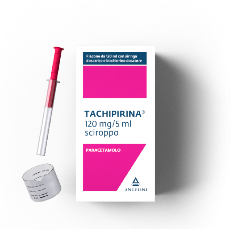 Tachipirina Sciroppo 120Mg/5 Ml - 120 Ml - Farmaci per dolori muscolari e articolari - 012745016 - Tachipirina - € 6,35