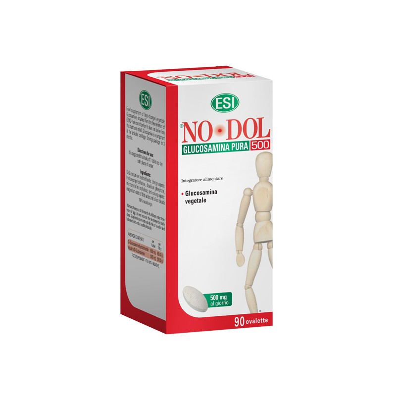 Esi No Dol Glucosamina Pura 500 90 Ovalette - Integratori per dolori e infiammazioni - 977733221 - Esi - € 17,27