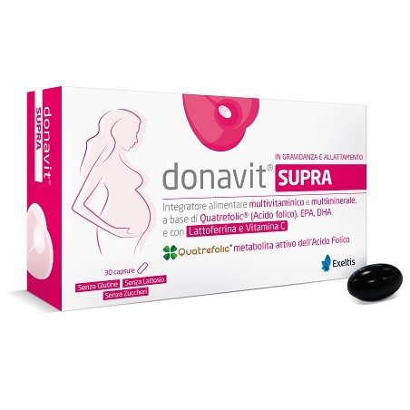 Exeltis Italia Donavit Supra 30 Capsule - Integratori prenatali e postnatali - 984515205 - Exeltis Italia - € 21,63