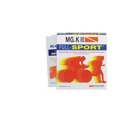 Pool Pharma Mgk Vis Full Sport 10 Bustine - Integratori per sportivi - 902709373 - Pool Pharma - € 11,65