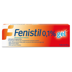 Fenistil 0,1% Gel Per Eritemi Solari E Punture Di Insetti 30 G - Farmaci per punture di insetti e scottature - 020124121 - Fe...