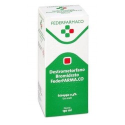 Pharmaidea Destrometorfano Bromidrato Federfarma.co 30mg/10ml Sciroppo - Farmaci per tosse secca e grassa - 030261010 - Pharm...