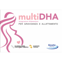 MultiDHA Integratore Per Gravidanza 30 Capsule + 30 Softgel - Integratori prenatali e postnatali - 978502247 -  - € 20,04
