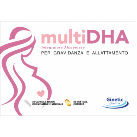 MultiDHA Integratore Per Gravidanza 30 Capsule + 30 Softgel - 1 MultiDHA Integratore Per Gravidanza 30 Capsule + 30 Softgel - 1