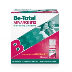 Be-Total Advance B12 - 30 Flaconcini - Integratori per concentrazione e memoria - 941963542 - Be-Total - € 31,04