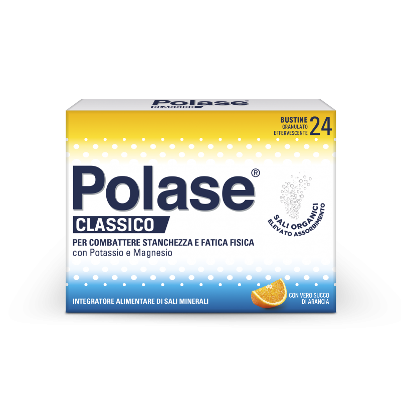 Polase Classico Magnesio e Potassio Arancia 24 Bustine Polase - 1