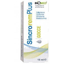 Biomed Sincrorem Plus Gocce 15 Ml - Integratori per umore, anti stress e sonno - 942056452 - Biomed - € 16,21