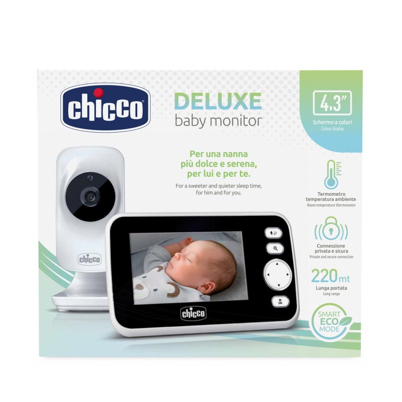 Chicco Baby Monitor Deluxe Schermo a Colori 4.3" Visione Notturna - Altri elettromedicali - 980129288 - Chicco - € 159,93