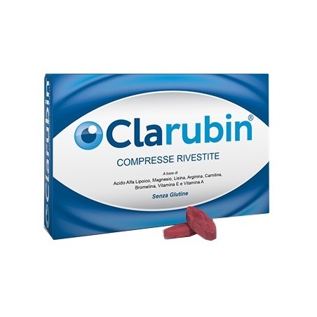 Shedir Pharma Unipersonale Clarubin 30 Compresse - Integratori per occhi e vista - 935780573 - Shedir Pharma - € 16,93
