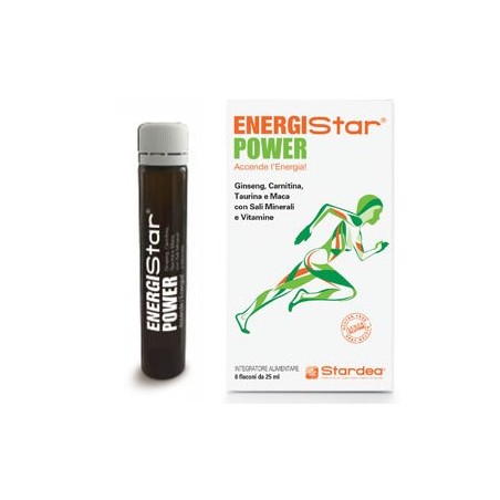 Stardea Energistar Power 6 Flaconcini - Integratori per sportivi - 973323328 - Stardea - € 19,85