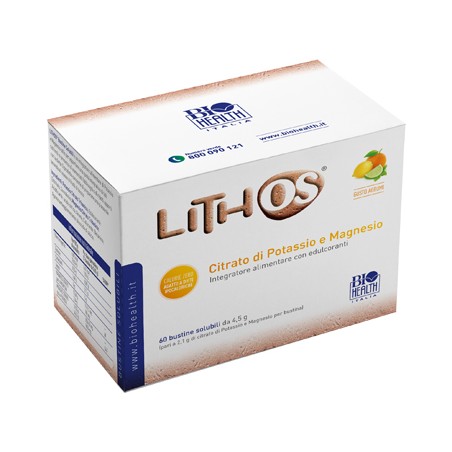 Biohealth Italia Lithos 60 Bustine Da 4,5 G Gusto Agrumi - Vitamine e sali minerali - 938880883 - Biohealth Italia - € 29,11