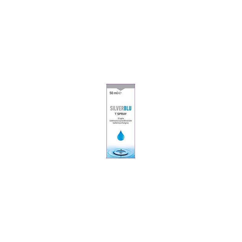 Biogroup Societa' Benefit Silver Blu T Spray Topico 50 Ml - Trattamenti per dermatite e pelle sensibile - 934446206 - Biogrou...