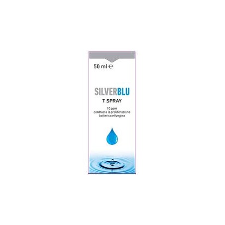 Biogroup Societa' Benefit Silver Blu T Spray Topico 50 Ml - Trattamenti per dermatite e pelle sensibile - 934446206 - Biogrou...