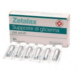 Zeta Farmaceutici Zetalax Supposte Di Glicerina - Farmaci per stitichezza e lassativi - 028837019 - Zeta Farmaceutici