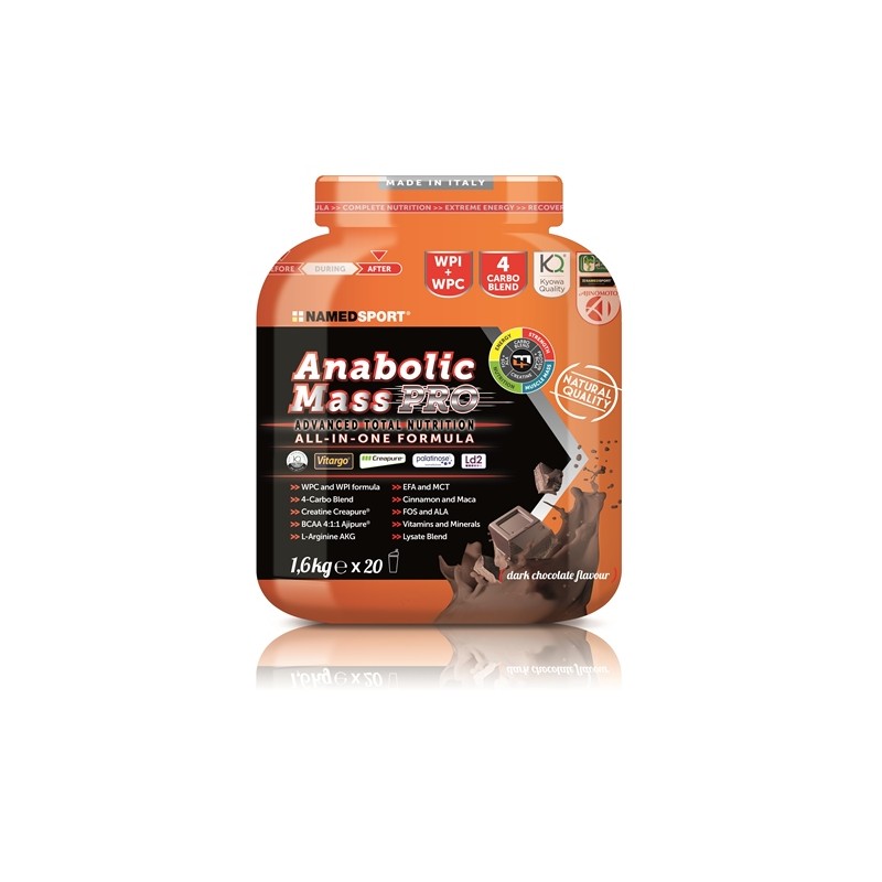 Namedsport Anabolic Mass Pro 1600 G - Integratori per sportivi - 971740410 - Namedsport - € 65,84