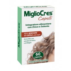 MiglioCres Capelli Benessere di Capelli ed Unghie 60 Capsule - Integratori per pelle, capelli e unghie - 901741241 - MiglioCr...