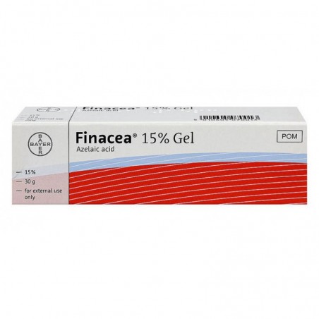 Leo Pharma Finacea 15% Gel Acido Azelaico Per Acne e Rosacea 30 G - Trattamenti per pelle impura e a tendenza acneica - 03681...