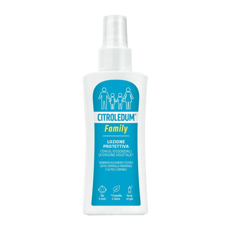 Citroledum Family Lozione Spray Protettiva Contro Insetti 100 Ml - Insettorepellenti - 984401923 - Citroledum - € 9,45