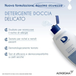 Dermon Detergente Doccia Delicato Ad Azione Antiossidante ed Idratante 400 Ml - Bagnoschiuma e detergenti per il corpo - 9813...