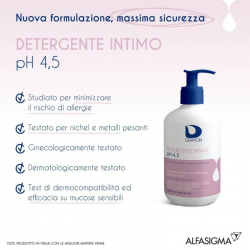 Dermon Detergente Intimo Uso Frequente pH 4,5 500 Ml - Detergenti intimi - 981389341 - Dermon - € 6,29