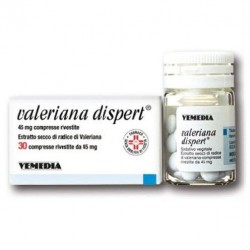 Vemedia Valeriana Dispert 45 Mg - 30 Compresse Rivestite - Farmaci per disturbi del sonno - 004853014 - Vemedia Pharma - € 7,00