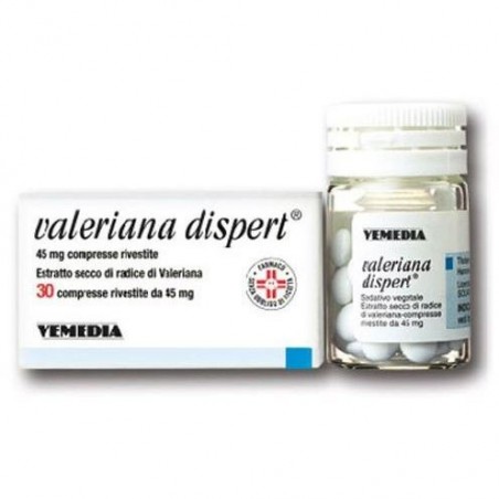 Vemedia Valeriana Dispert 45 Mg - 30 Compresse Rivestite - Farmaci per disturbi del sonno - 004853014 - Vemedia Pharma - € 7,15