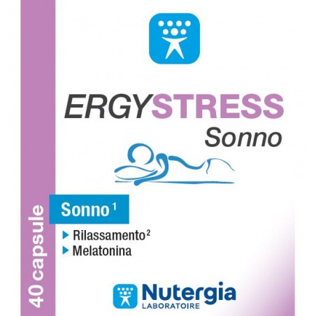 Laboratoire Nutergia Ergystress Sonno 40 Capsule - Integratori per dormire - 982684591 - Laboratoire Nutergia - € 13,03