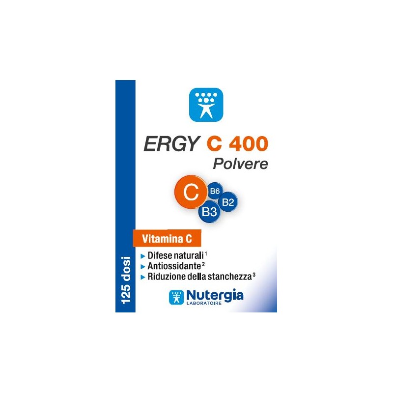 Laboratoire Nutergia Ergy C 400 Polvere 125 G - Vitamine e sali minerali - 982915136 - Laboratoire Nutergia - € 22,19