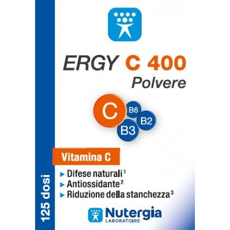 Laboratoire Nutergia Ergy C 400 Polvere 125 G - Vitamine e sali minerali - 982915136 - Laboratoire Nutergia - € 22,19